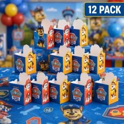 Paw Patrol Shaped Favor Boxes - 12 PK
